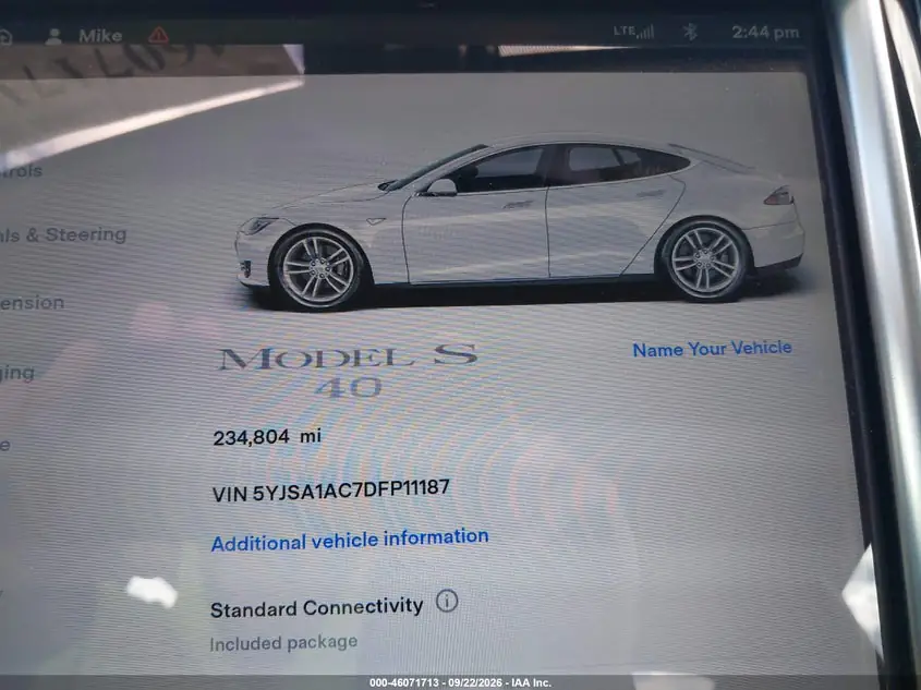 2013 Tesla Model S 5YJSA1AC7DFP11187 — фото 7