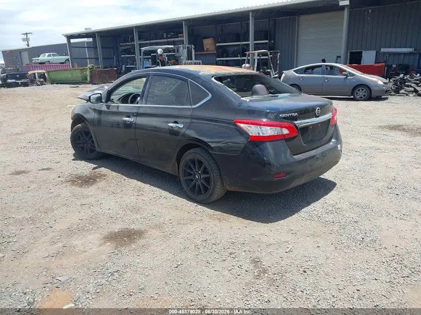 2015 Nissan Sentra S 3N1AB7AP3FY257951 — фото 3