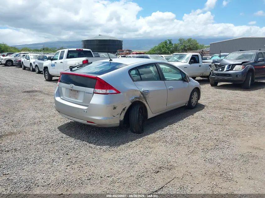 2010 Honda Insight LX JHMZE2H54AS006991 — фото 4
