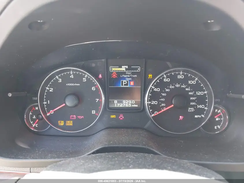 2013 Subaru Outback 2.5I Limited 4S4BRBSC4D3230660 — фото 7