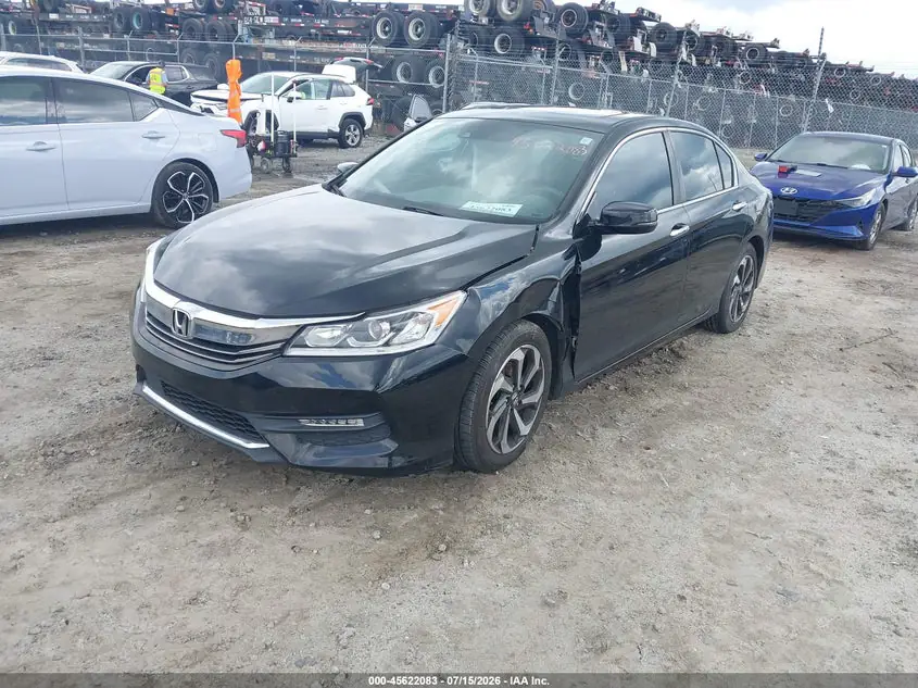 2016 Honda Accord EX-L 1HGCR2F9XGA032223 — фото 2